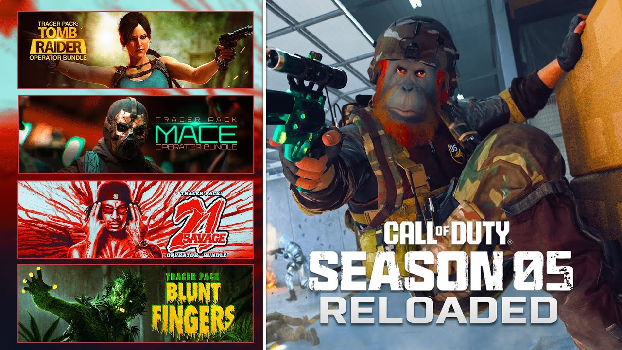 ALL UPCOMING MW2 Season 5 Reloaded Operator Bundles (21 Savage, Mace, Lara Croft, & MORE)
