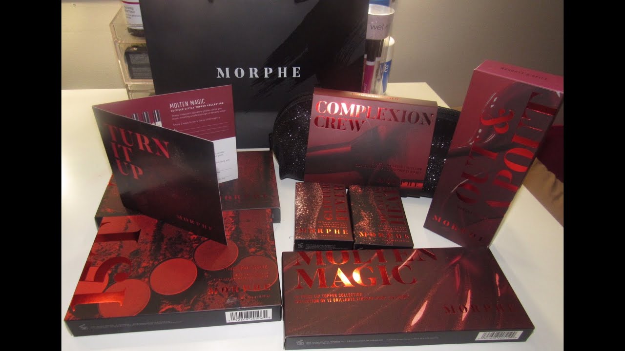 THE NEW MORPHE HOLISLAY COLLECTION OF 2018 😍😍
