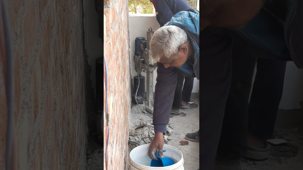 Core cutting work in PremiKunj 