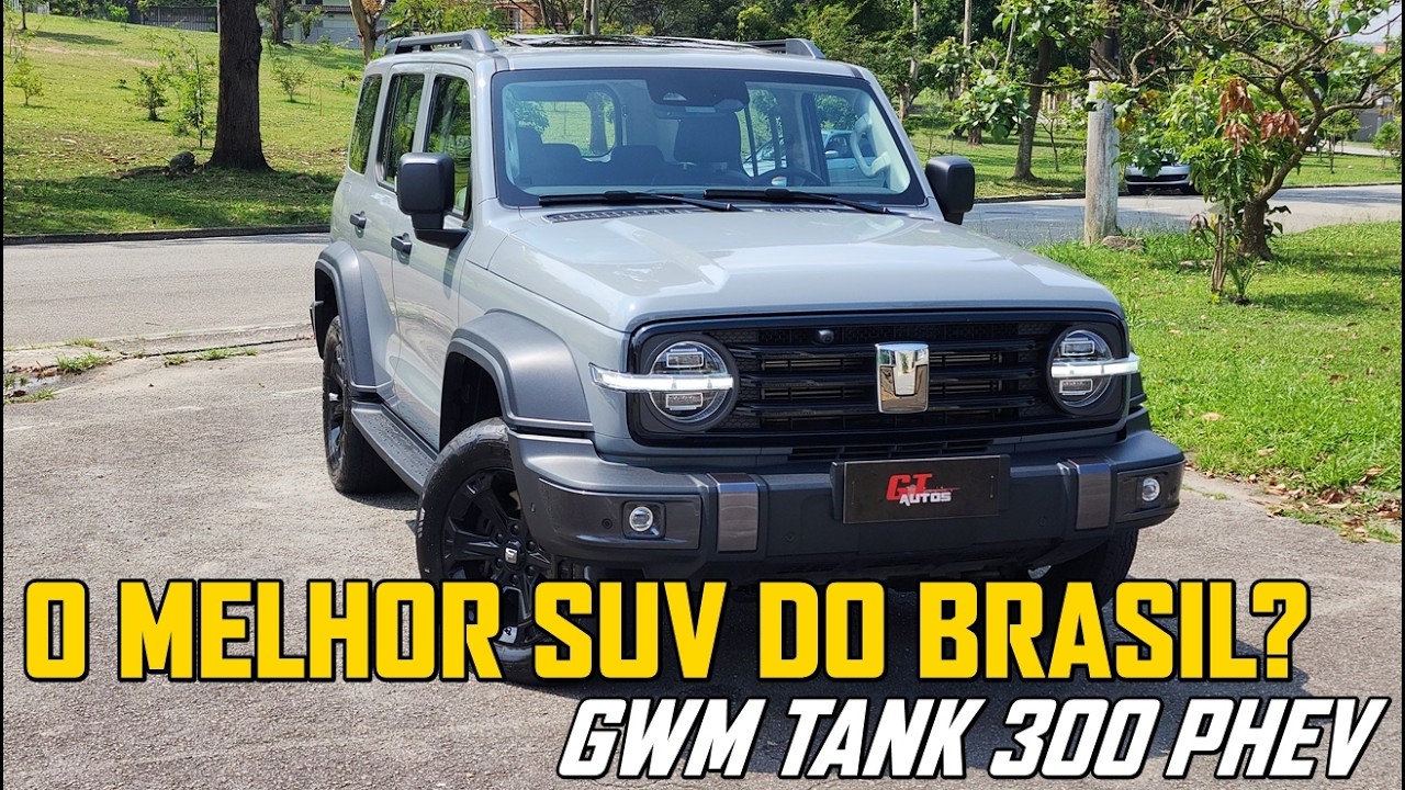 GWM Tank 300 PHEV: melhor e muito mais barato que um Jeep Wrangler? Avaliação completa!