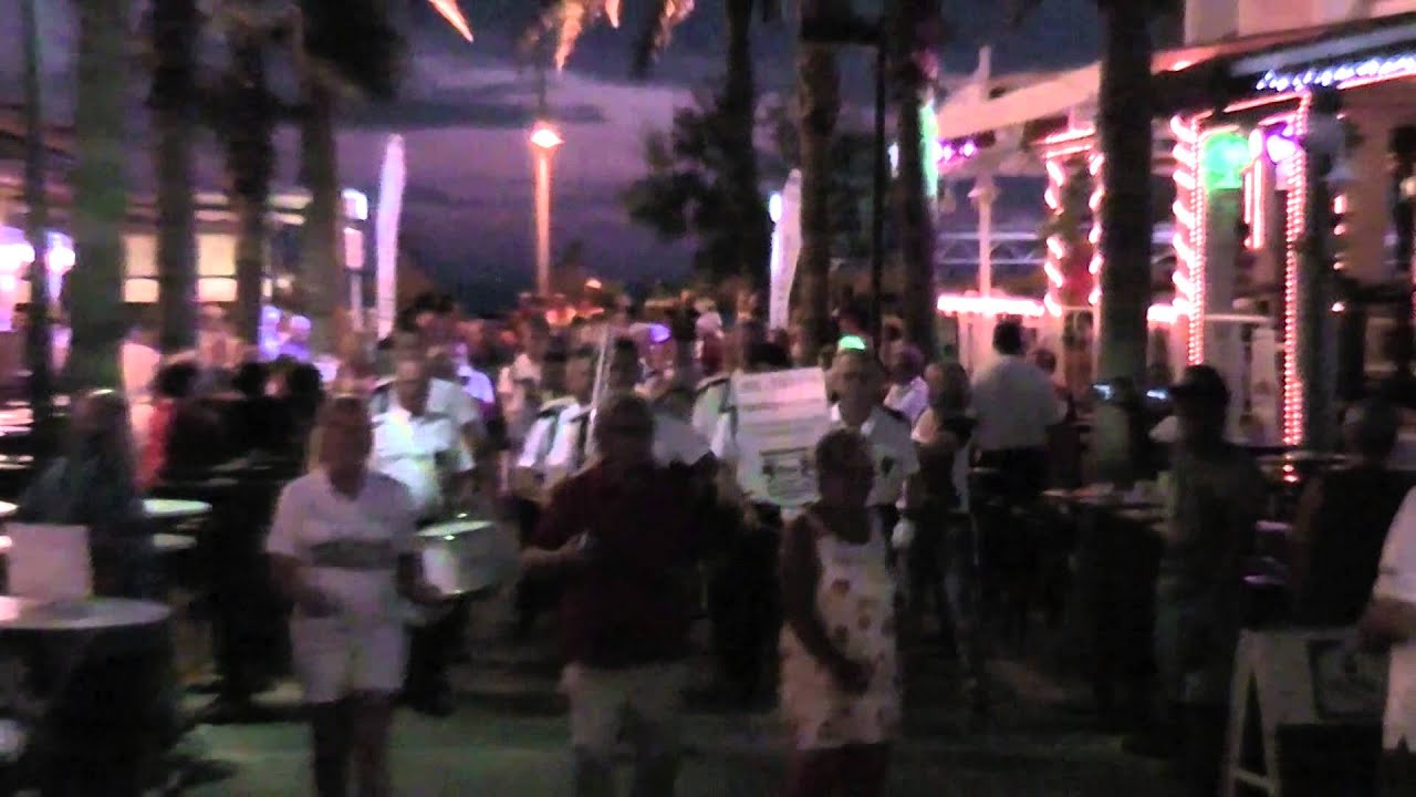 Mallorca 2014 - Marsch durch die Bierstrasse