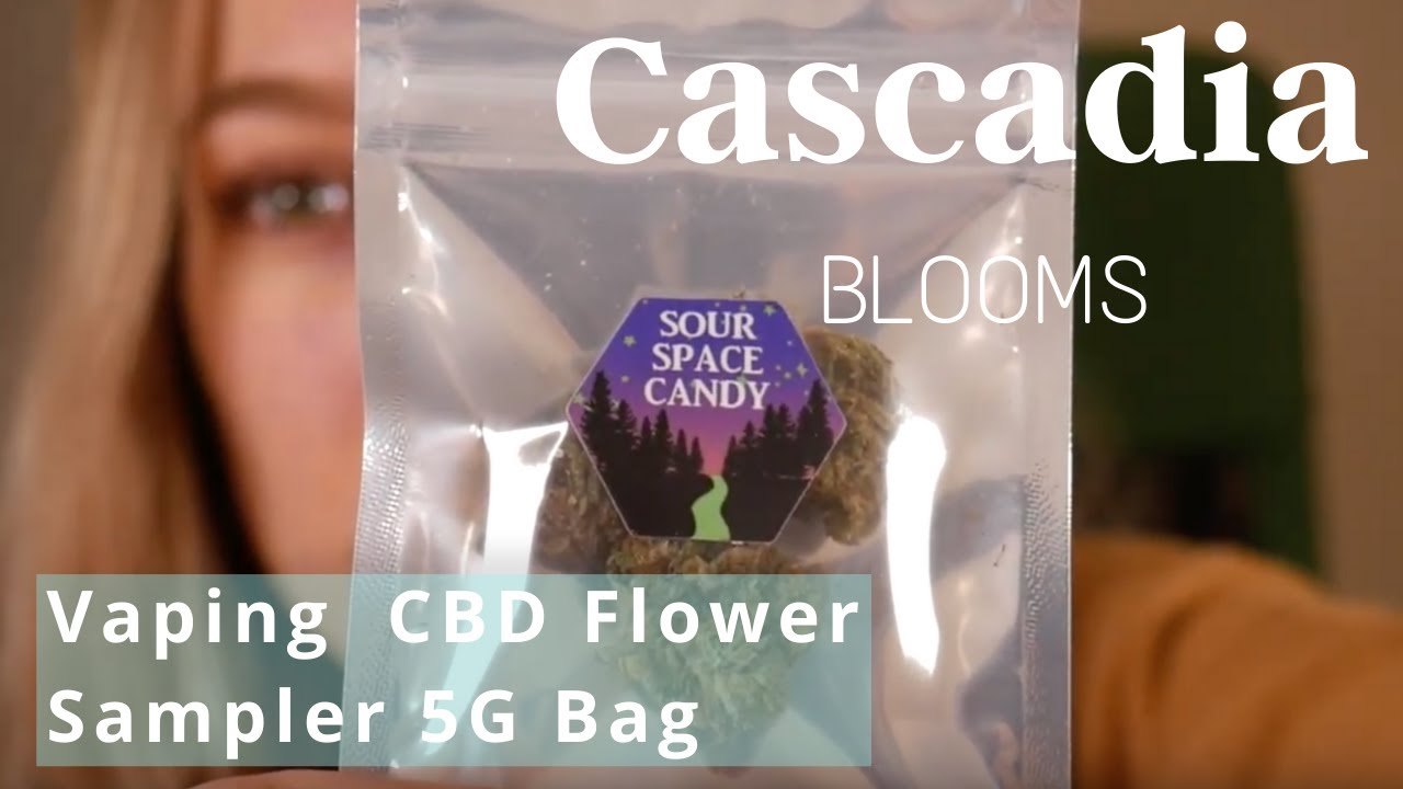Vaping Cascadia Blooms CBD Flower Sampler (5G Bag)