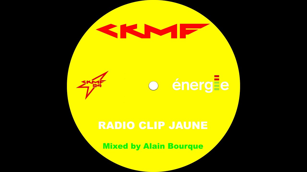 CKMF - Radio Clip Jaune