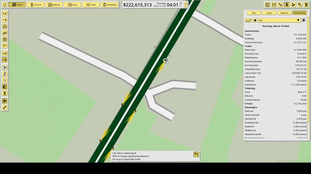 NIMBY Rails - Creating HSL Line 841