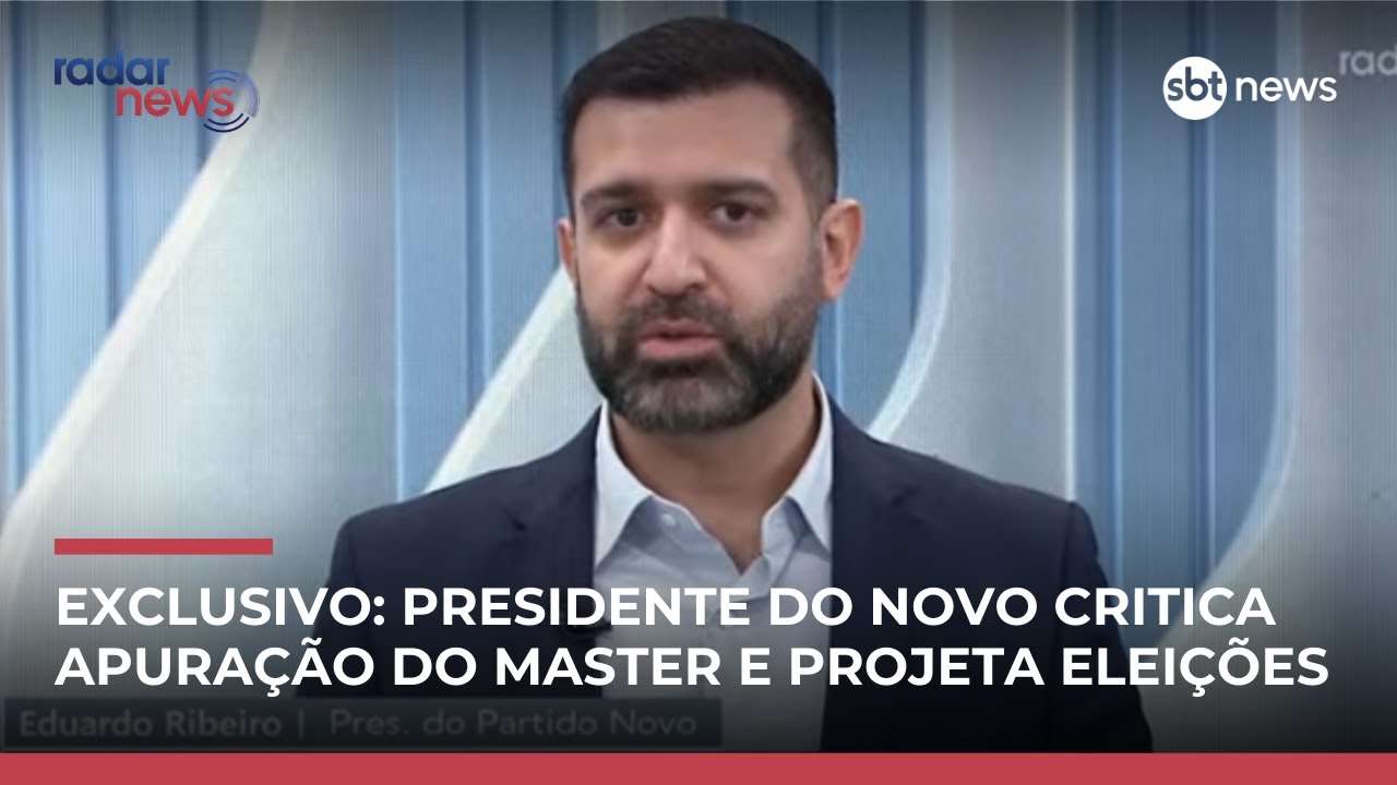 Exclusivo: Eduardo Ribeiro critica Toffoli no caso Master e nega racha na direita | #RadarNews