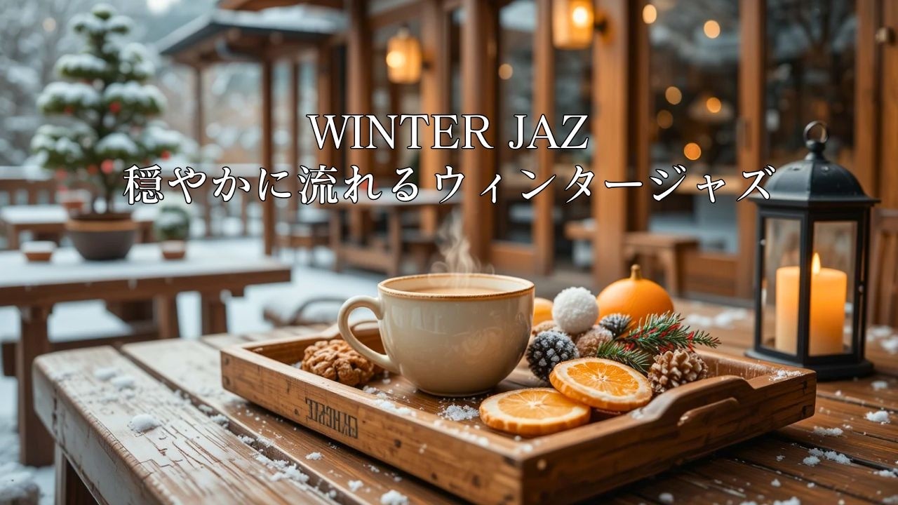 【作業用BGM】穏やかに流れるウィンタージャズ｜長時間作業に最適な冬カフェBGM ❄️☕Winter Jazz for Productivity