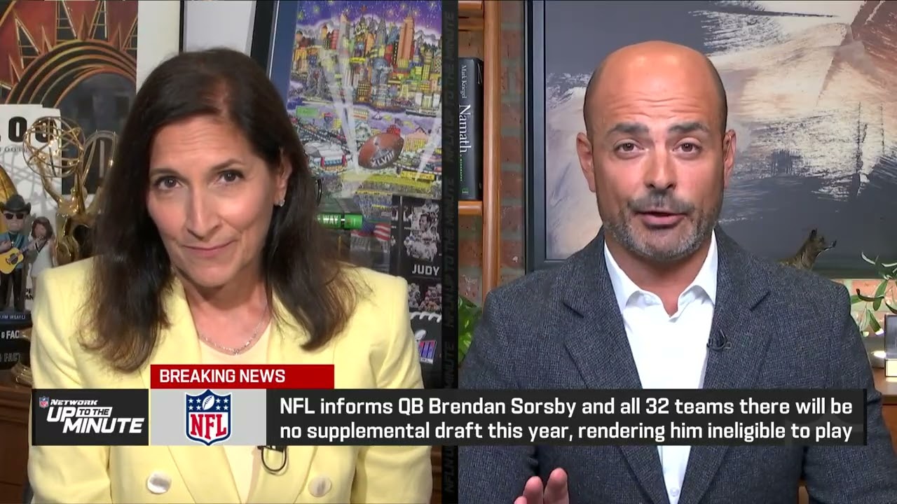 BREAKING NEWS: NFL informs Brendan Sorsby and all 32 teams there will be no supplemental draft