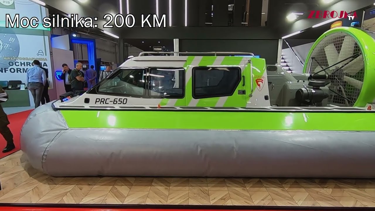 Premiera poduszkowca na MSPO