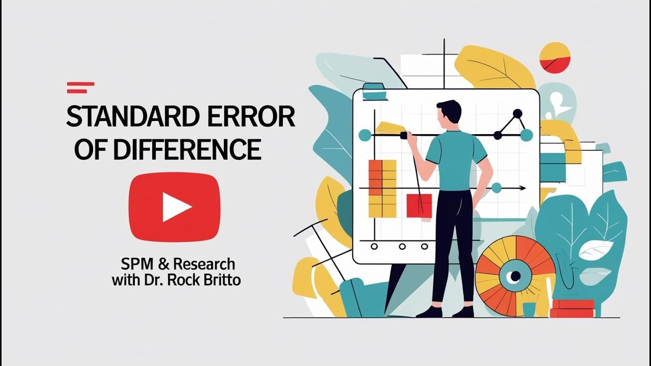 Mastering Standard Error of Difference (of Mean & Proportion) Between Groups #spm #psm #statistics