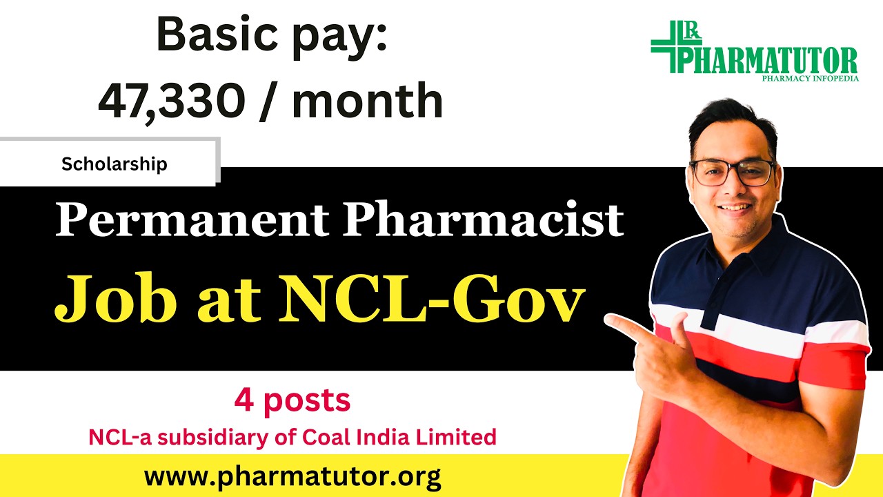 Government Pharmacist openings at NCL | Apply Now