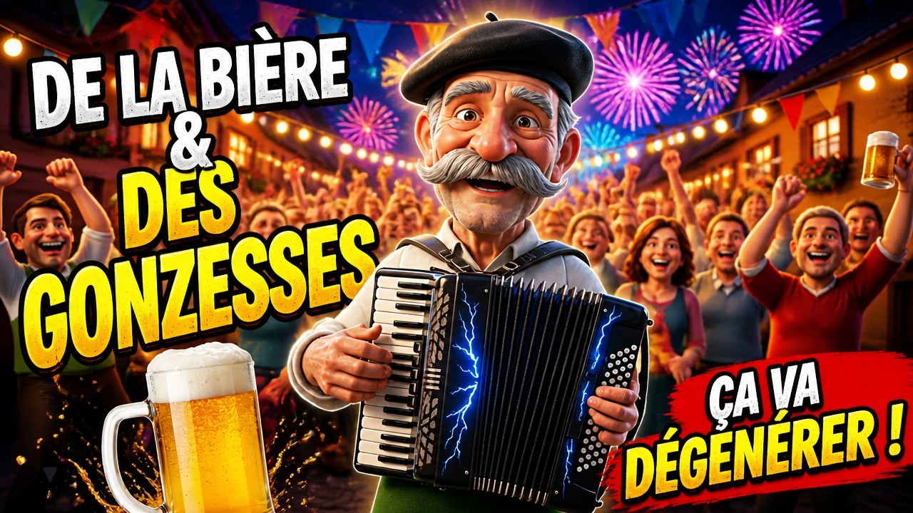 🪗👴🪗DE LA BIÈRE ET DES GONZESSES | DJ PapyWish - MusetteCore 🪗🎧🪗