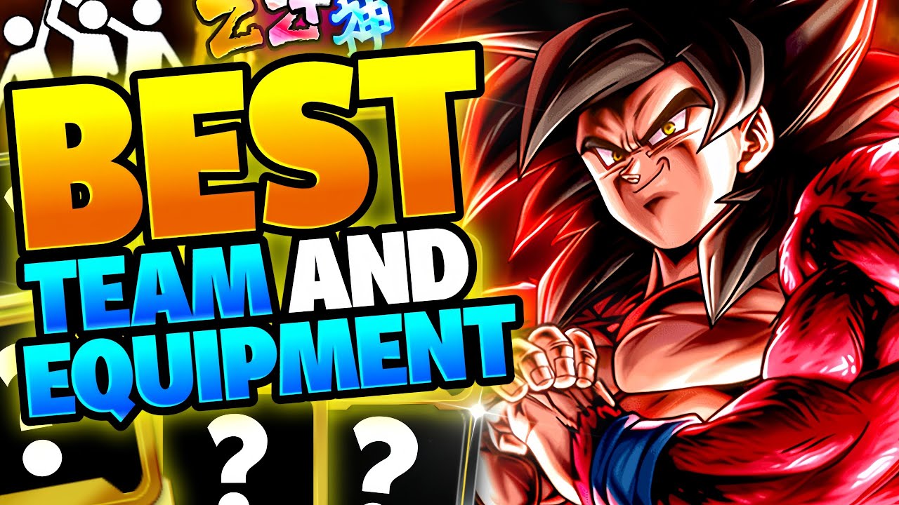 THIS IS HOW YOU CAN MAKE YOUR ULTRA SSJ4 GOKU TANKY!! BEST TEAM AND EQUIPMENT GUIDE FOR ULTRA 4KU 🔥