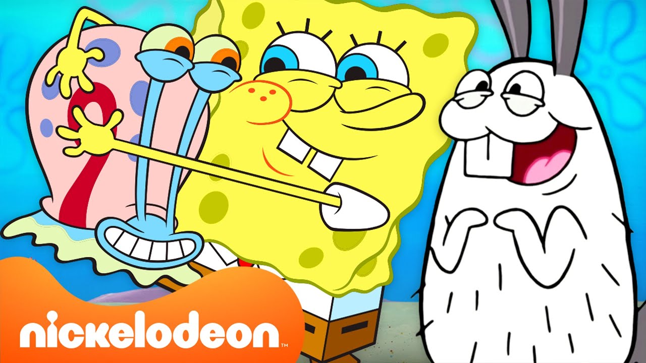 SpongeBob | I migliori momenti con gli animali di SpongeBob! 🐌 | Compilation di 45 minuti