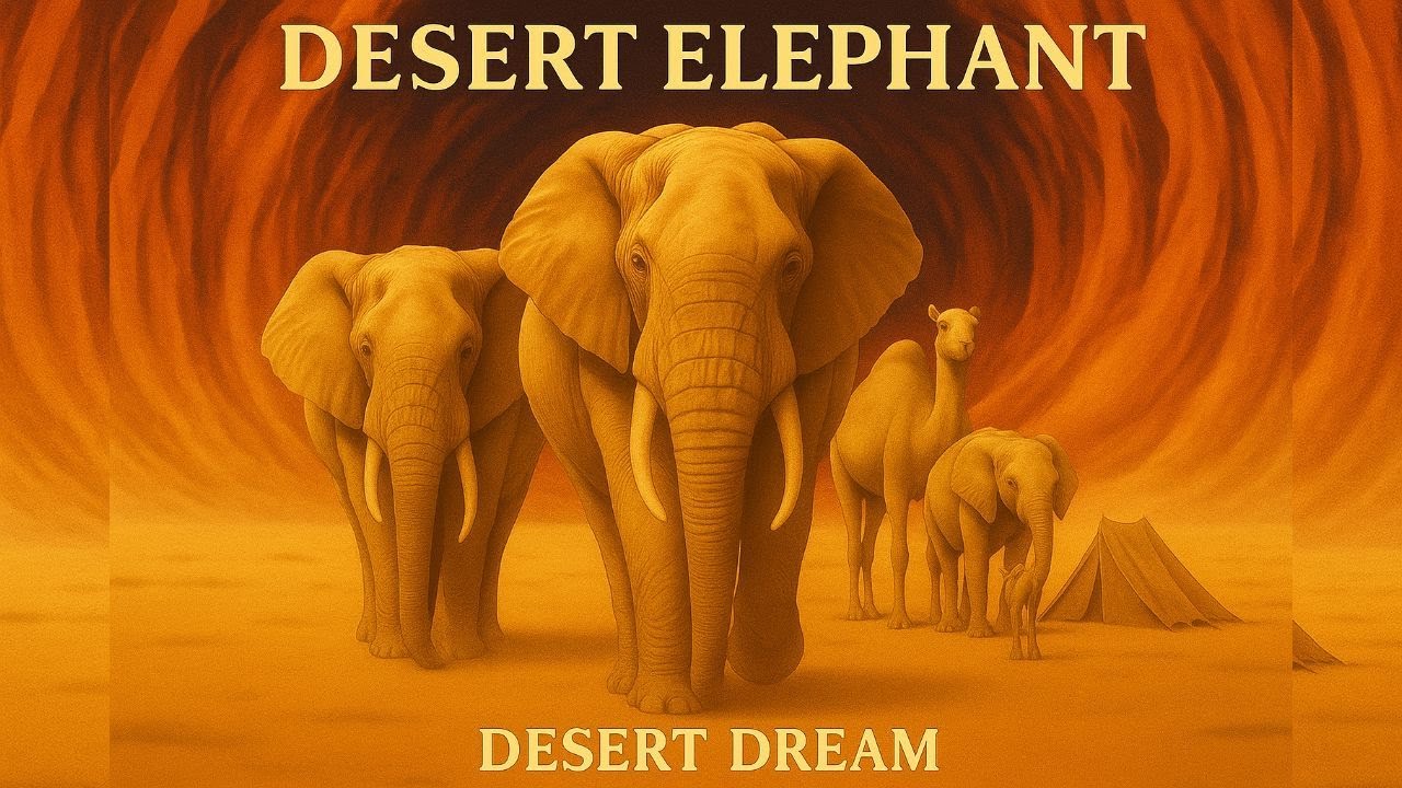 DESERT ELEPHANT - DESERT DREAM [Full Album] (74s Psychedelic Stoner Space Rock)
