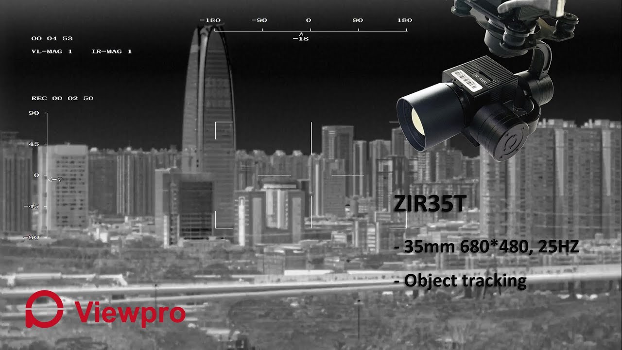 Viewpro 35mm IR Thermal Camera with 3axis Gimbal for Inspection and Surveillance
