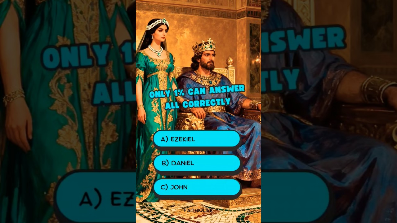 5 Hard Bible Quiz to test your Bible Knowledge (Quiz 2) 