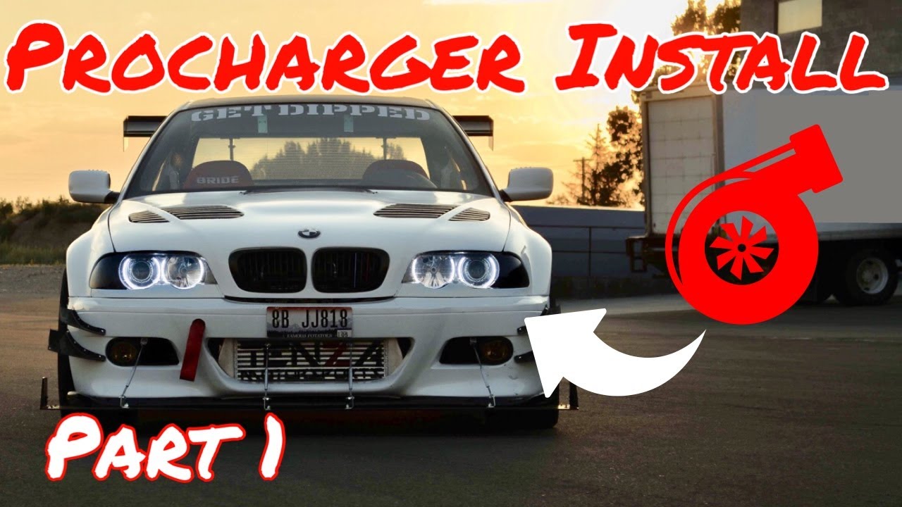 2001 E46 Active Autowerke supercharger install! *Part 1*