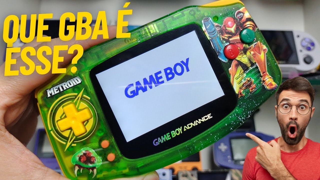 Que GAME BOY ADVANCE é esse? GBA Tunado com tela IPS!