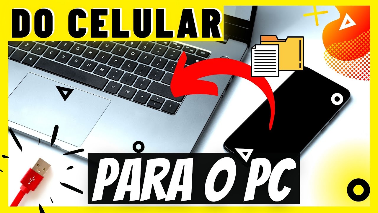 📲💻Como ENVIAR ou TRANSFERIR ARQUIVOS do CELULAR para o PC via CABO USB (2021) - EXTREMAMENTE FÁCIL!