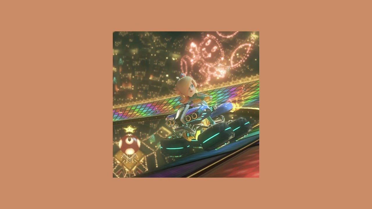 rainbow road (n64) || mario kart 8 ost [slowed and reverb]