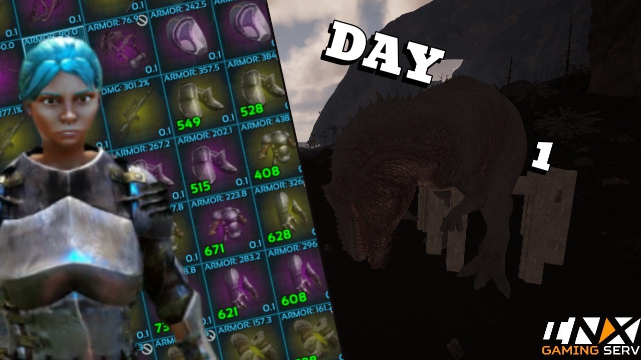 How a Solo Claimed the Center Pearl Cave On Day 1! - ARK: Survival Evolved
