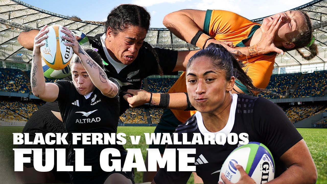 Black Ferns vs Wallaroos 2024: Greatest Tries Ever in ONE Match! | O'Reilly Cup FULL GAME