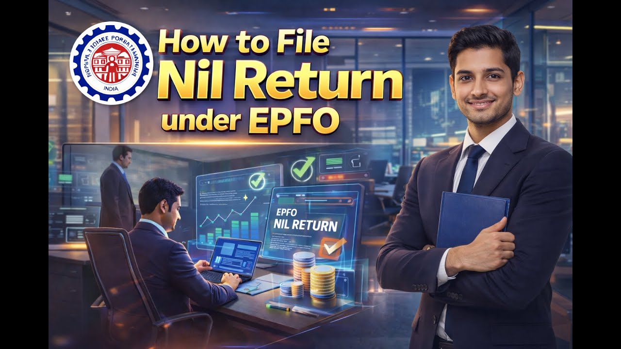 🏢📄 EPFO Nil Return Filing &ndash; Step-by-Step GuideTagline: No Employees? No Contribution? File Your Nil