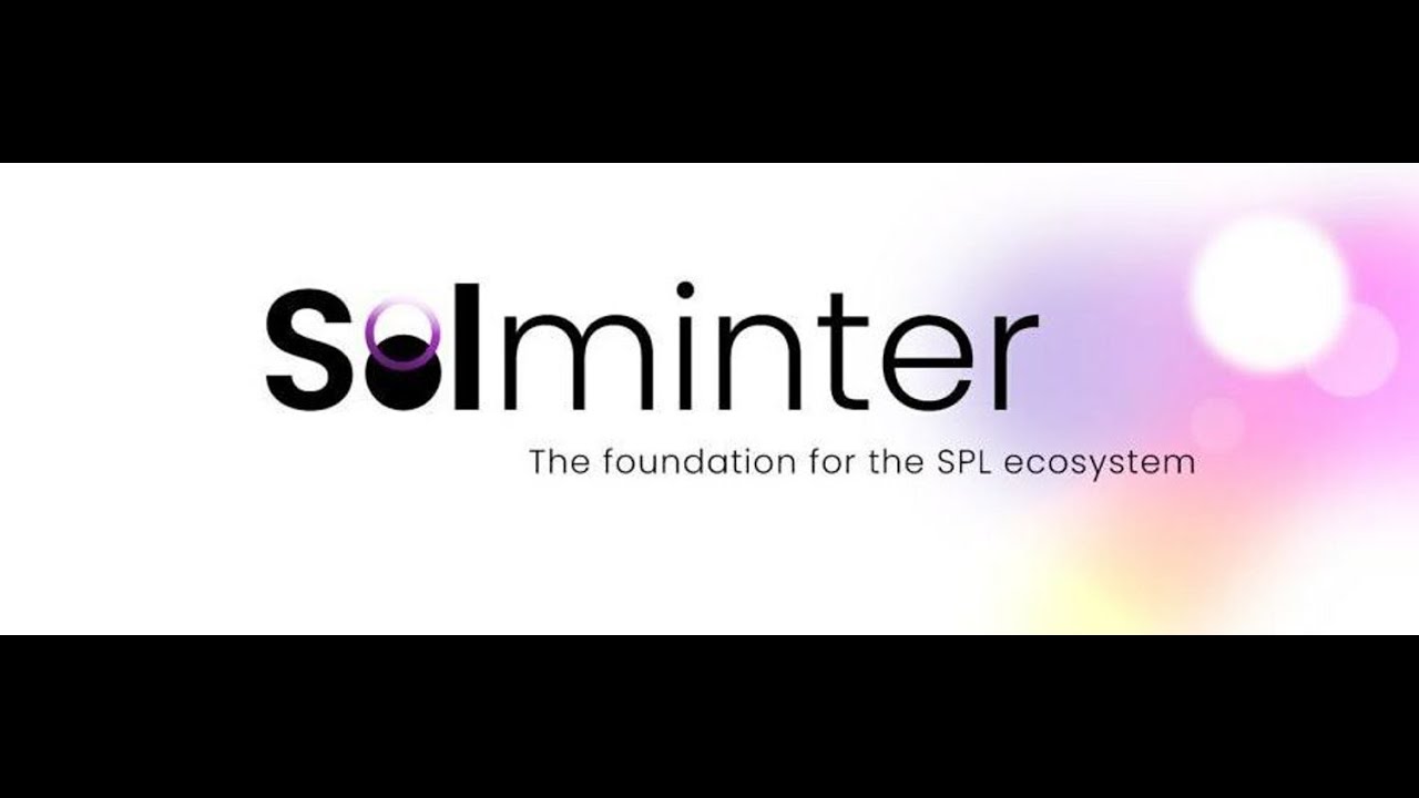 SolMinter - Easily mint and manage Solana Tokens !