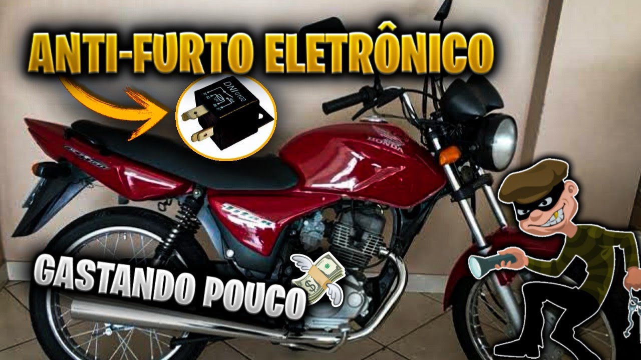 ANTI FURTO AUTOMÁTICO PARA MOTO CARBURADA