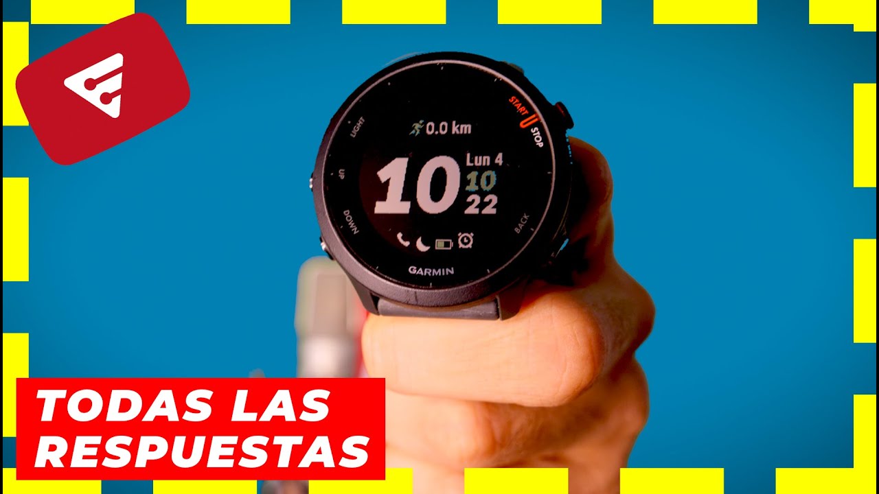 GARMIN Forerunner 55 (FR 55) ⌚ Todas las Respuestas [Review en español]