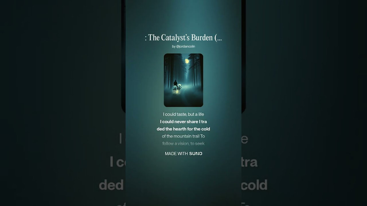 The Catalyst’s Burden L'Ombre du Loup