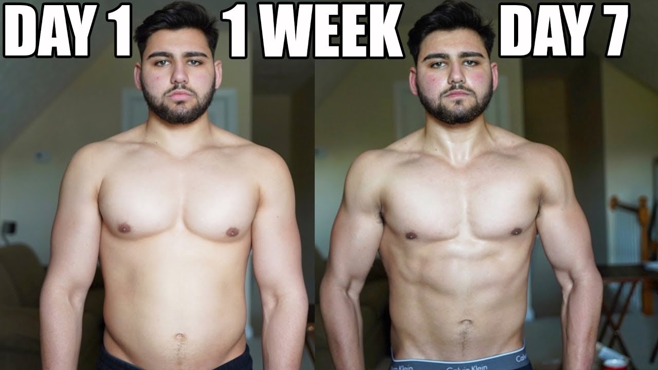 1 Week Body Transformation | Step By Step Fat Loss