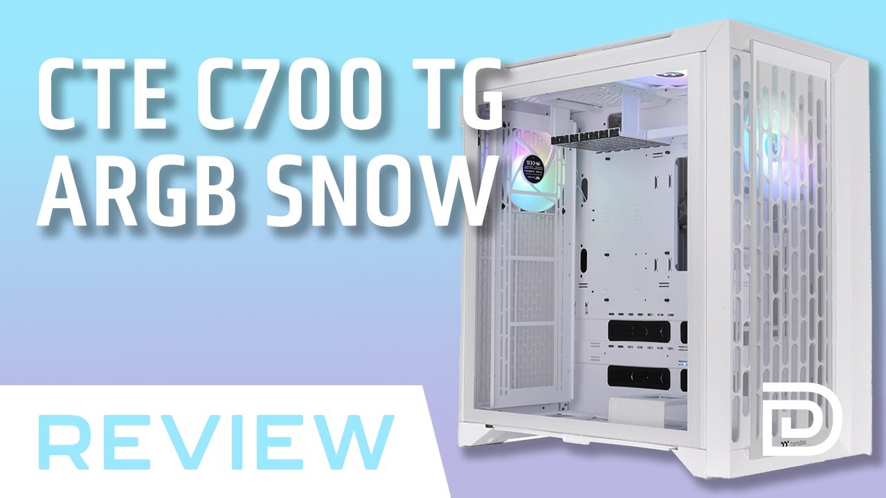 Thermaltake C700 Snow Mid Tower Review
