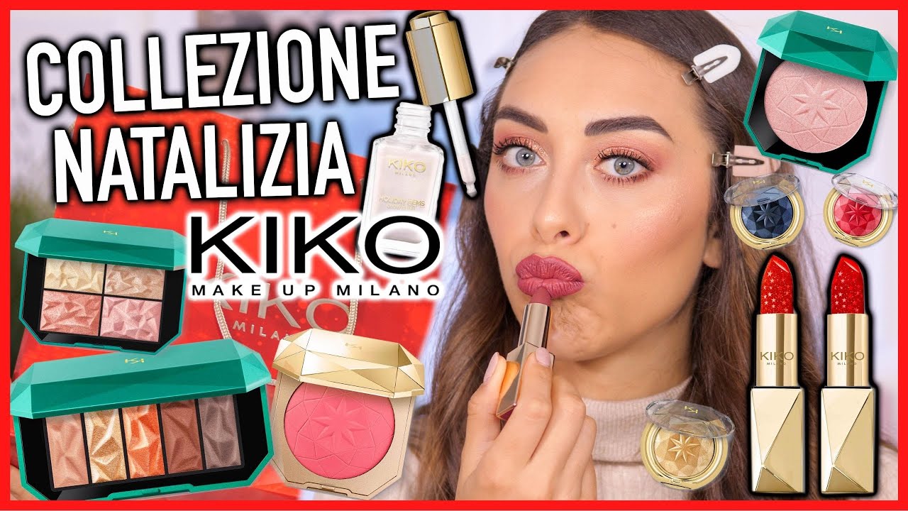 TUTTA LA COLLEZIONE NATALIZIA KIKO 2020! PROVIAMOLA INSIEME omg!!