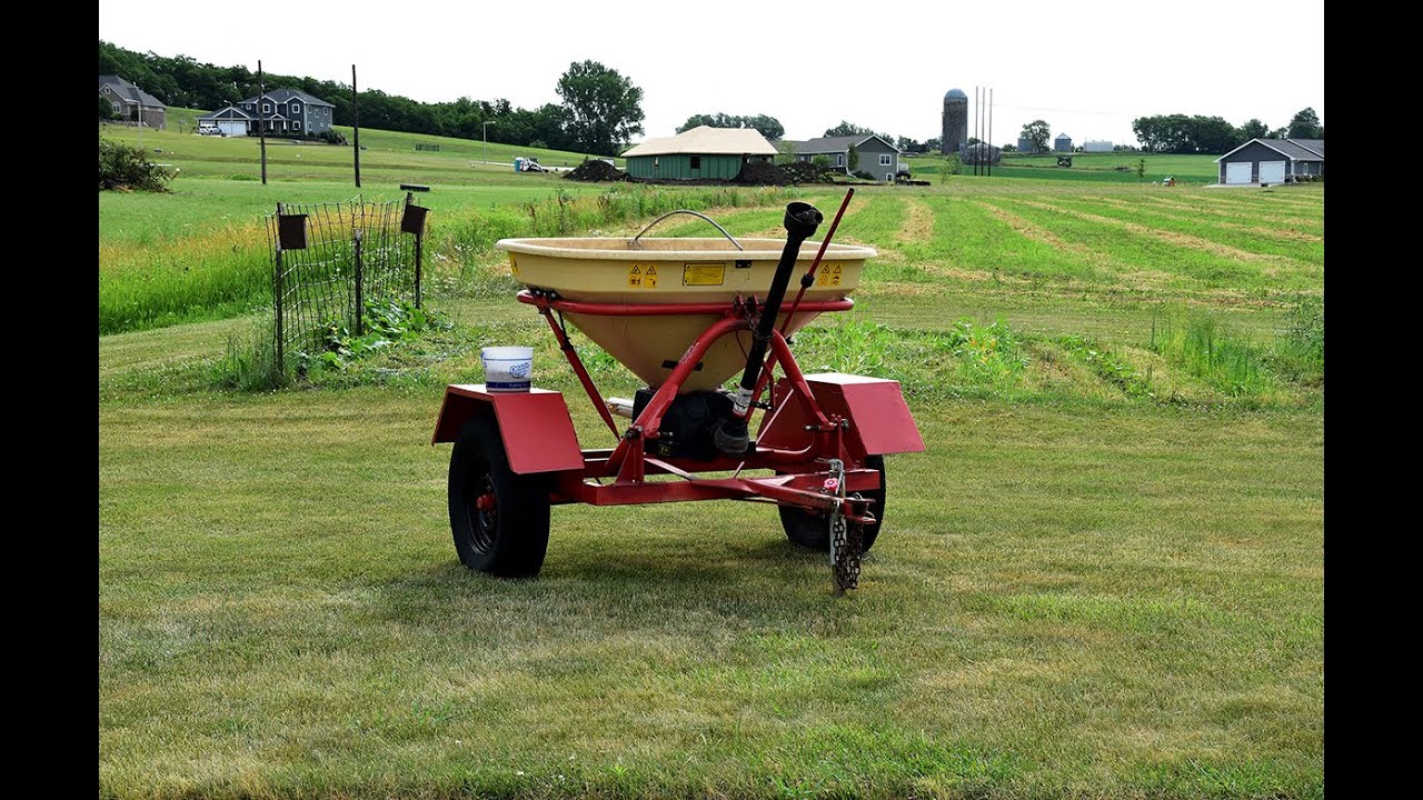 Pendulum Broadcast Seeder for Dormant Seedings