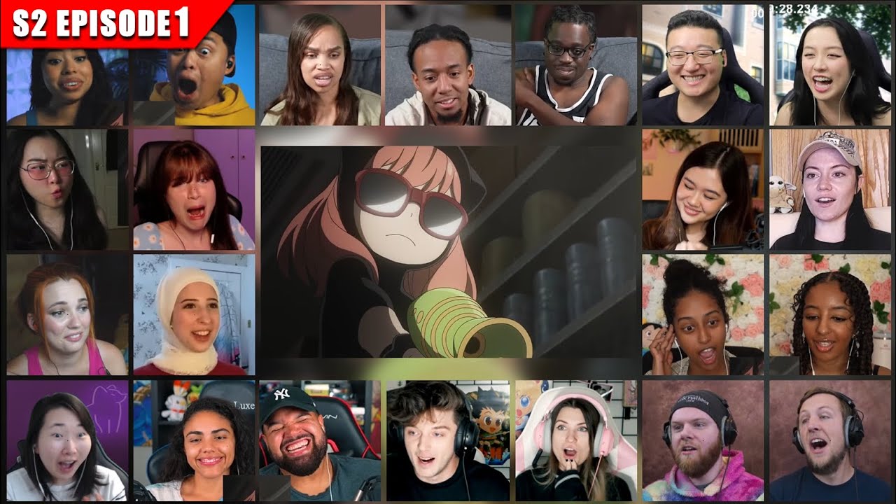 [Full Episode] Spy x Family Season 2 Episode 1 Reaction Mashup | スパイファミリー