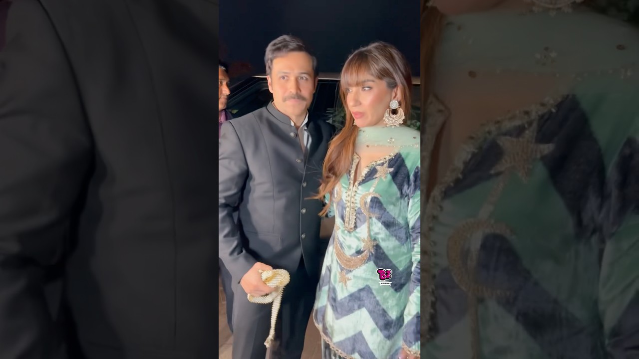 Emraan Hashmi arrives with his wife and child at Vicky Bhagnani&rsquo;s wedding celebration 🥳 😍❤️!