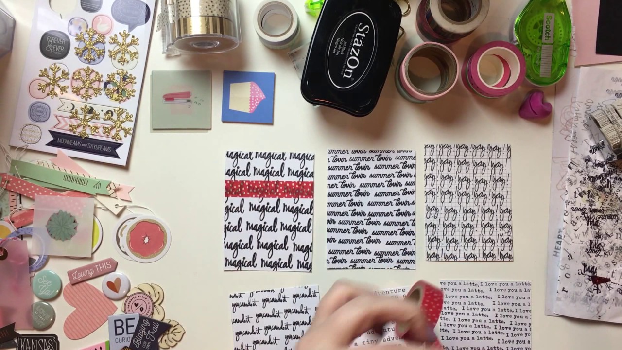 6 Ways To Make Your Own Project Life Cards // Volume I