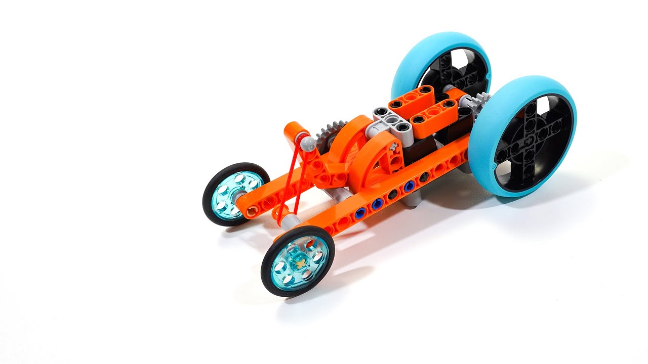 Pull-Back Car : LEGO Technic