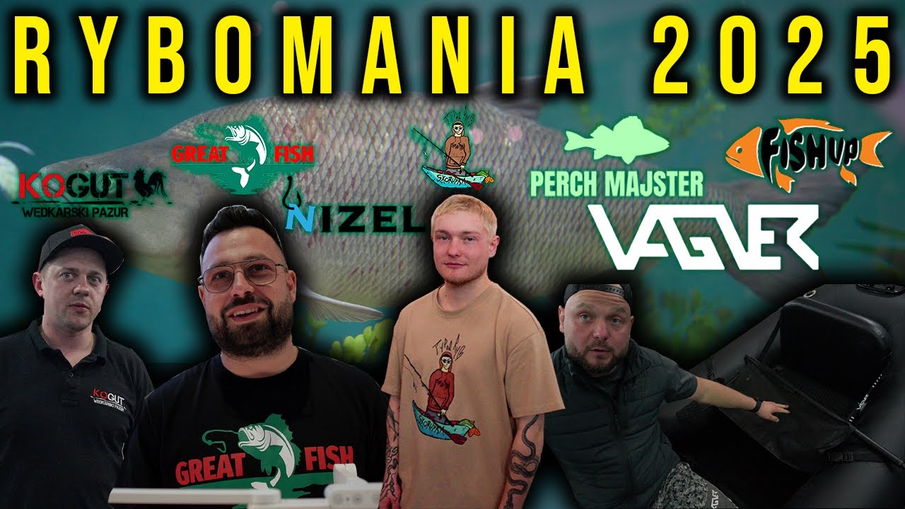 RYBOMANIA 2025! | MASA SPRZĘTU I WYSTAWCÓW | DZIEŃ 1 PIĄTEK| #vlog73