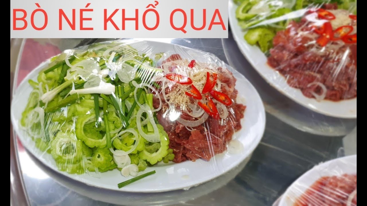 NẤU ĂN ĐÃI TIỆC-BÒ NÉ KHỔ QUA-CÔNG THỨC ƯỚP BÒ KHÔNG BỊ RA NƯỚC VÀ CÁCH LÀM MẮM NÊM NGON ĐẬM ĐÀ