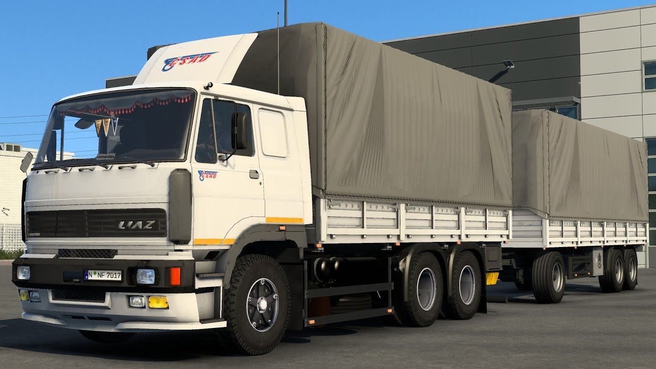 LIAZ 300S | Mods | 1.43 Euro Truck Simulator 2 Gameplay