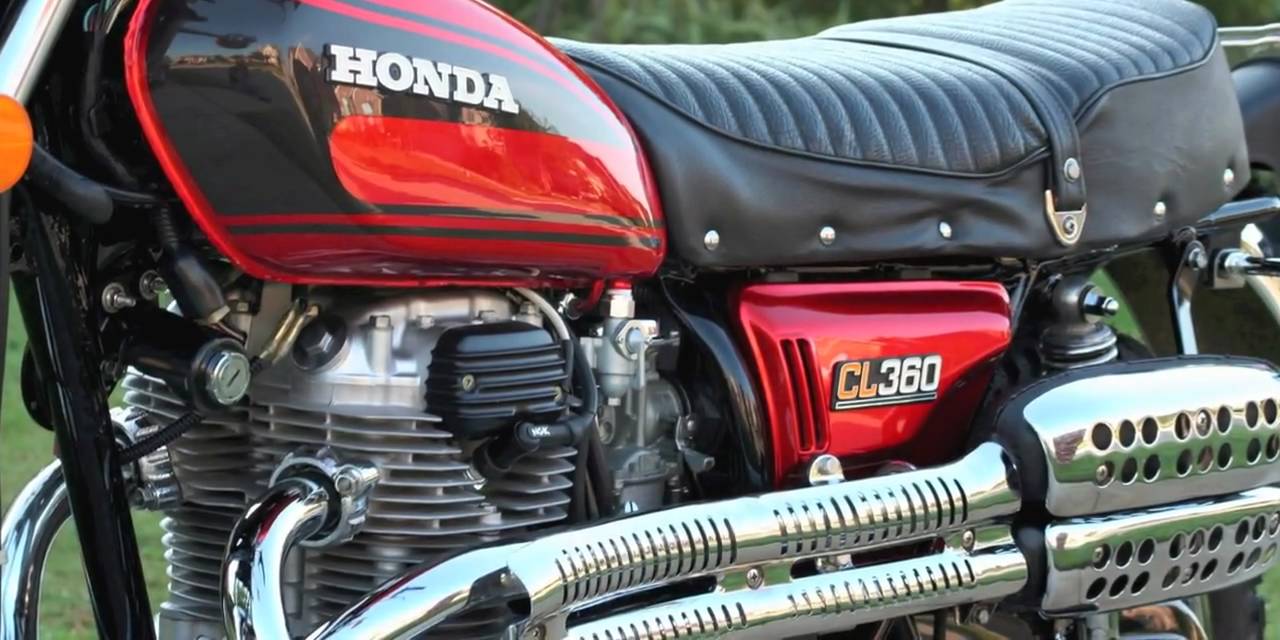 1975 Honda CL360 Scrambler RESTORED