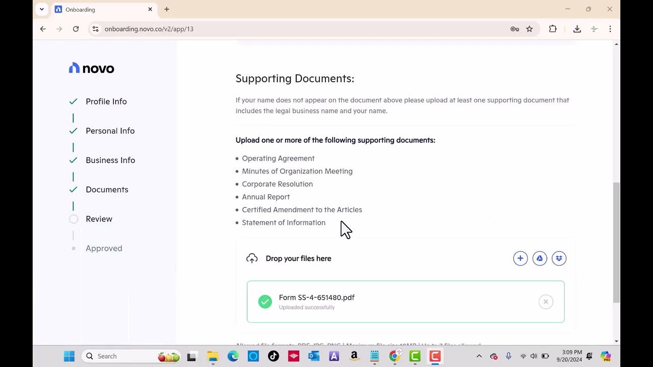Novo Business Bank Sign-Up Tutorial | Step-by-Step Guide to Opening Your Business Account