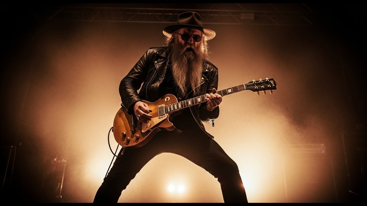 Jimi Hendrix, SRV, ZZ Top – Classic Blues Rock Guitar Power & Gritty Vocals