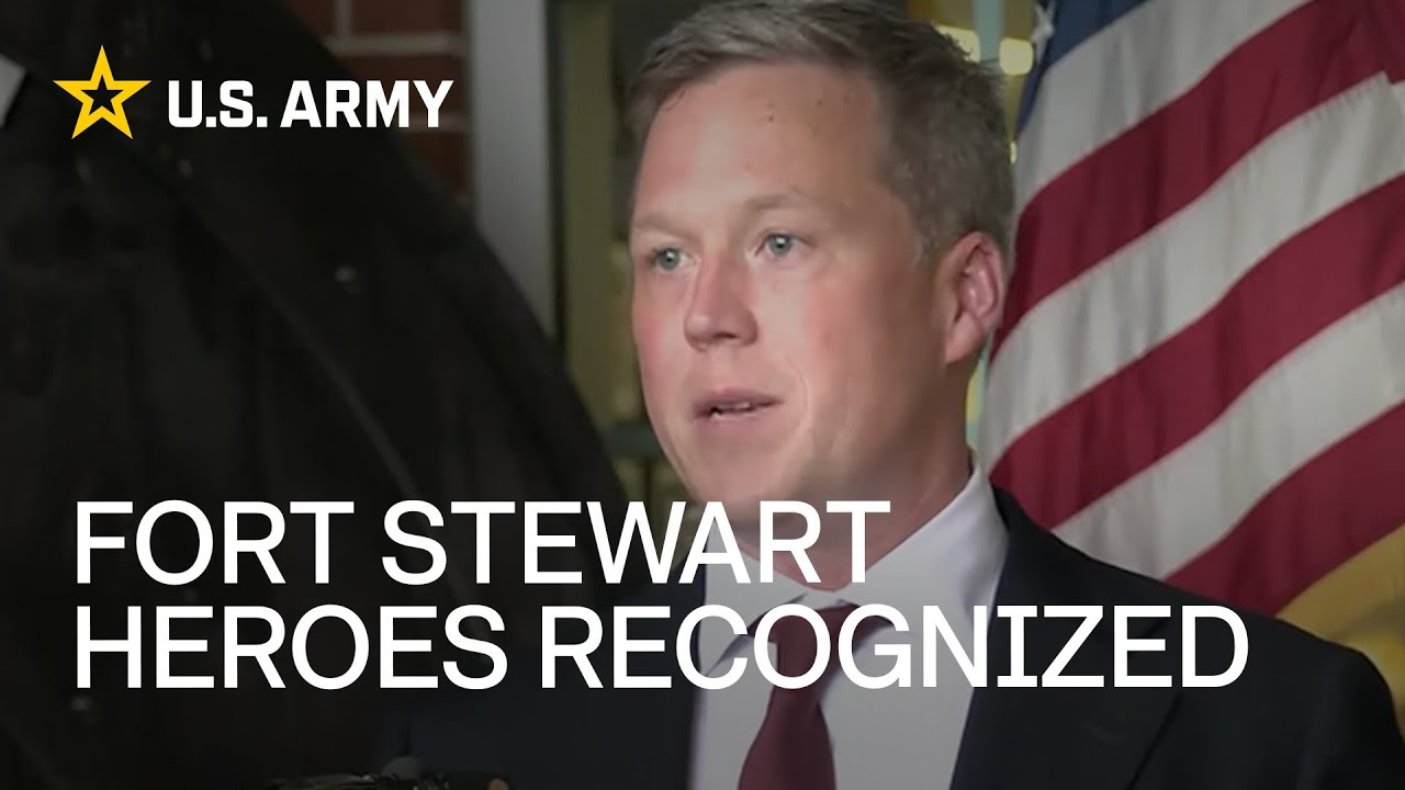 Fort Stewart Heroes Recognized | Press Conference