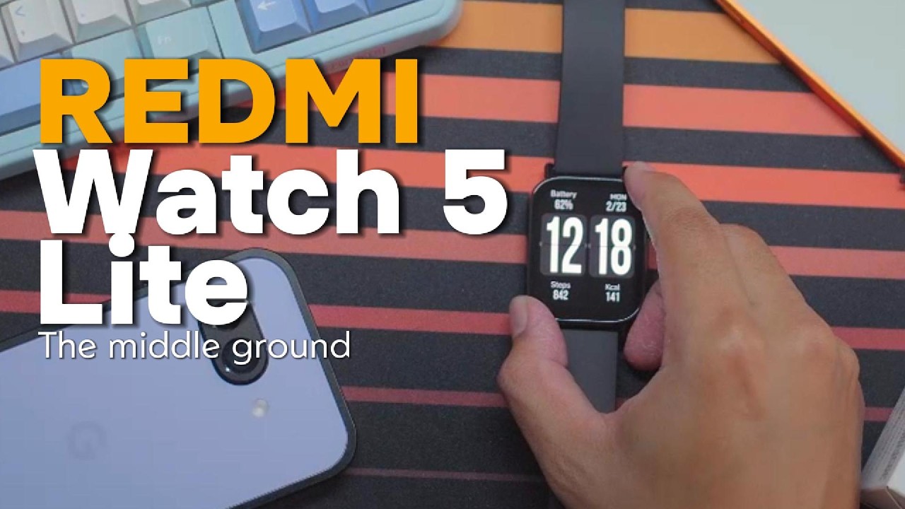 Xiaomi Redmi Watch 5 Lite - The Middle ground  if the line up