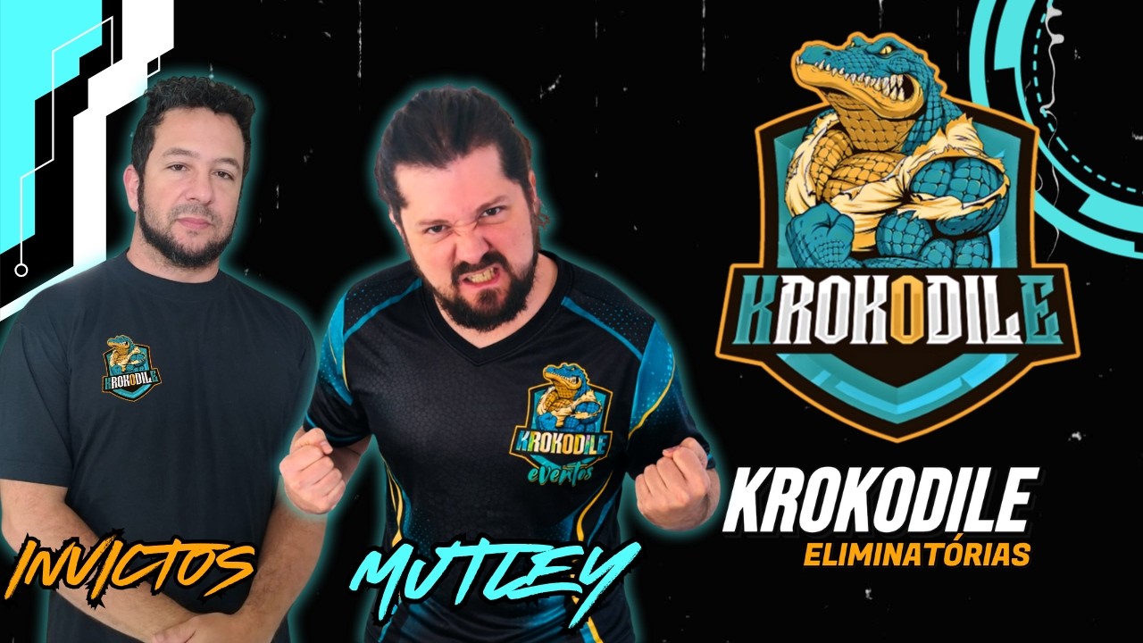 🐊 ELIMINATÓRIAS KROKODILE🔥20h / 22h / 00h - AO VIVO
