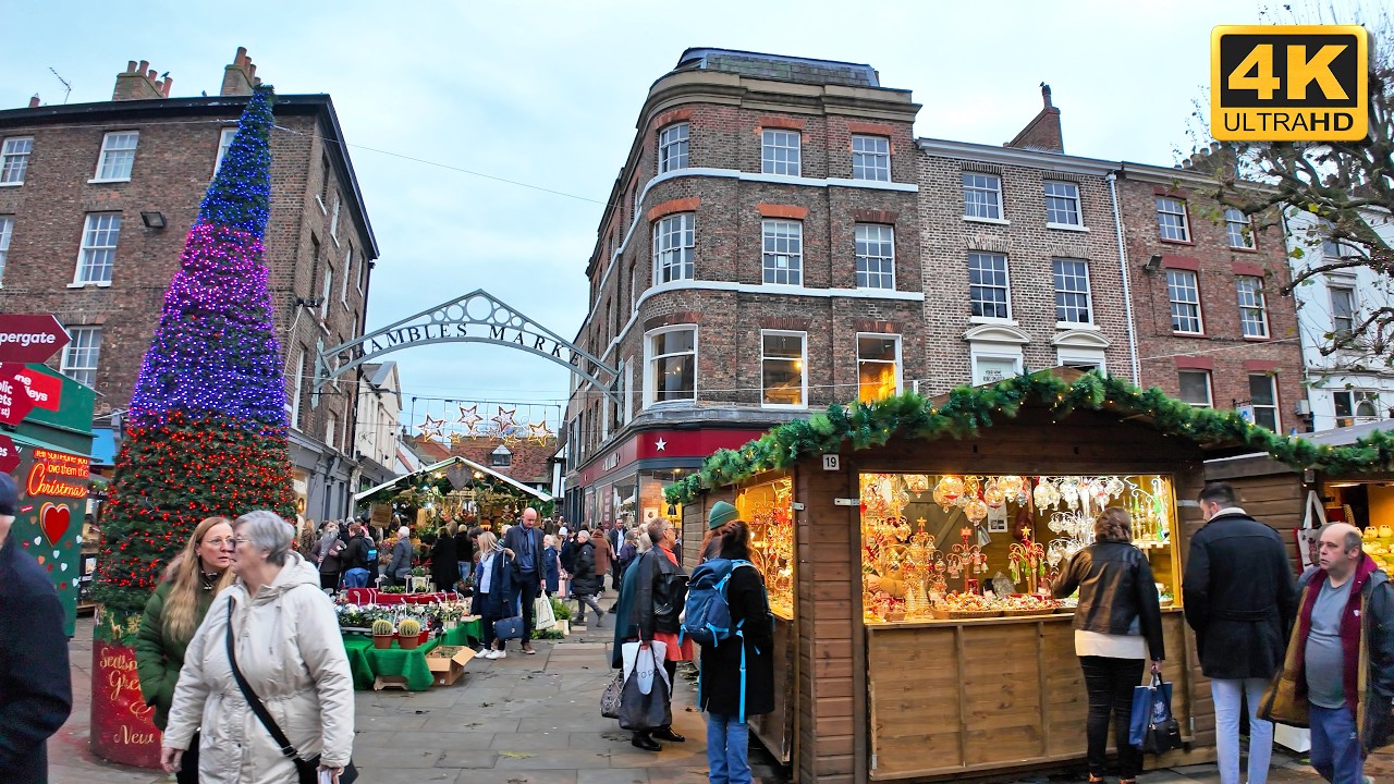 York Christmas Market 2024 - Full Walkthrough