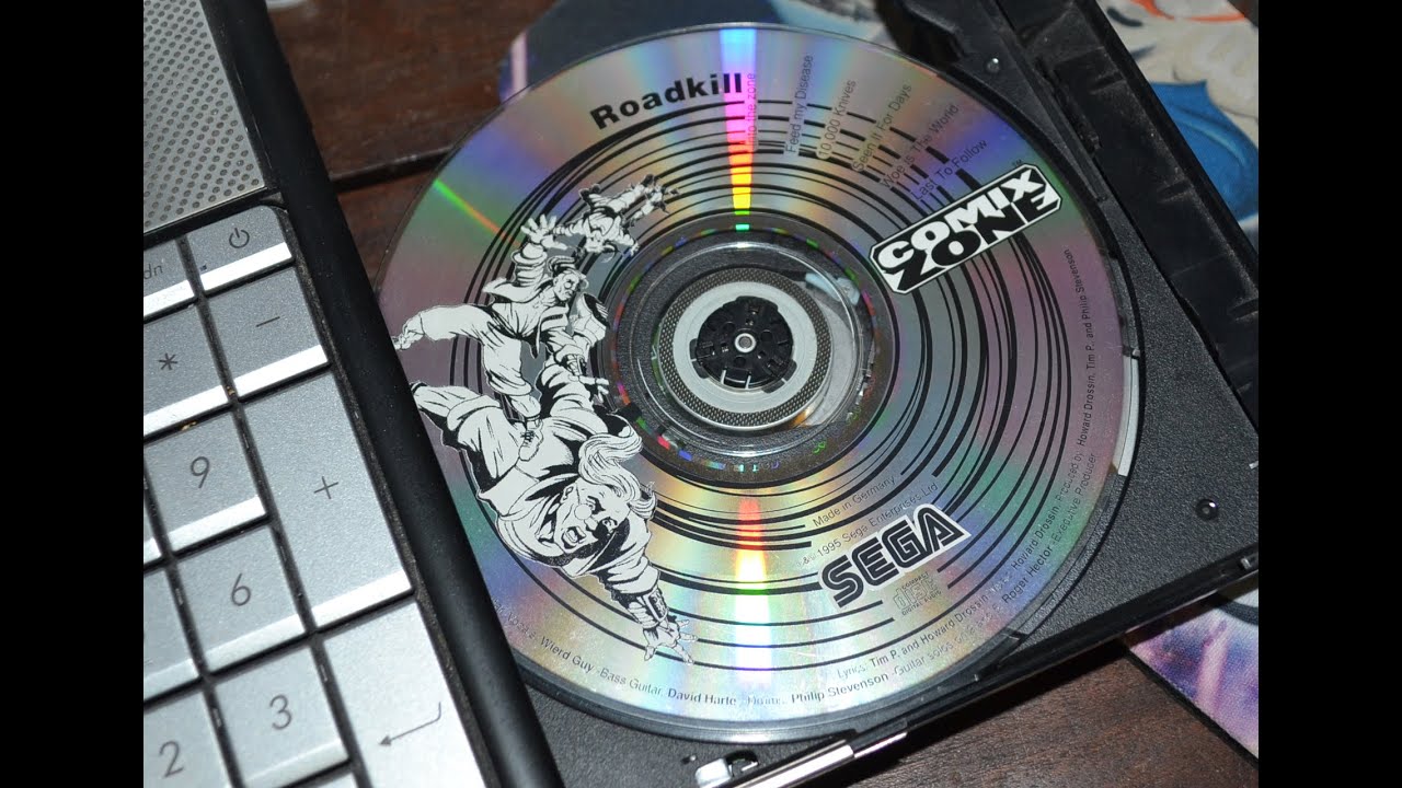 Comix Zone Music CD